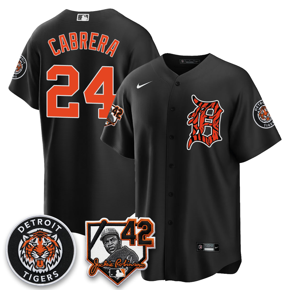 DET 2026 Jackie Robinson Day Vapor Limited Jersey - Stitched