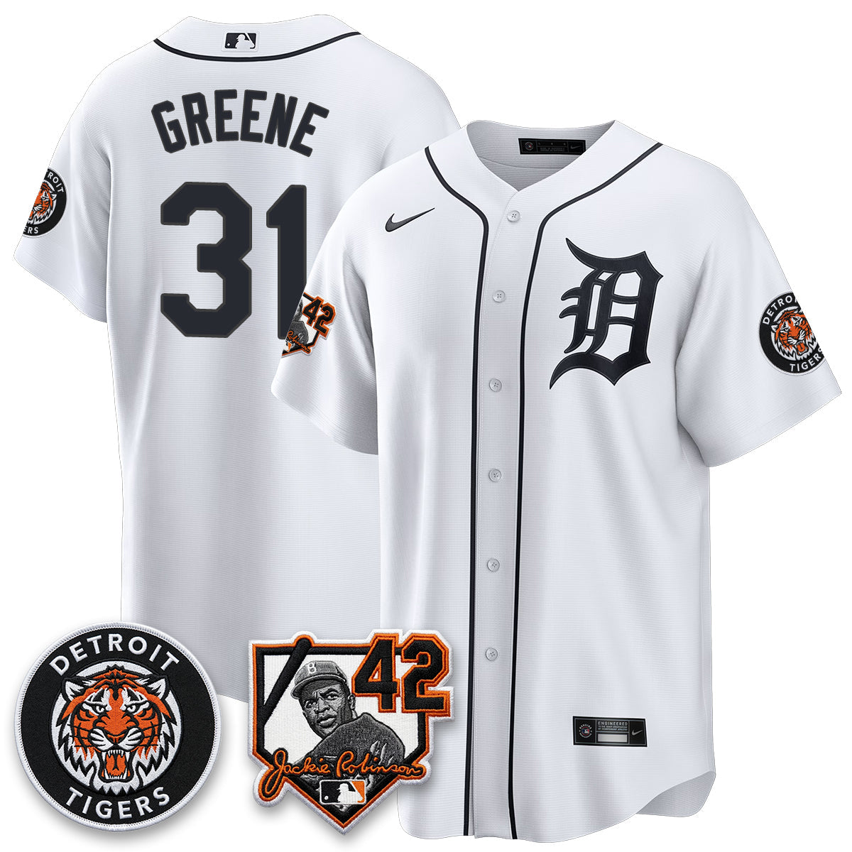 DET 2026 Jackie Robinson Day Vapor Limited Jersey - Stitched