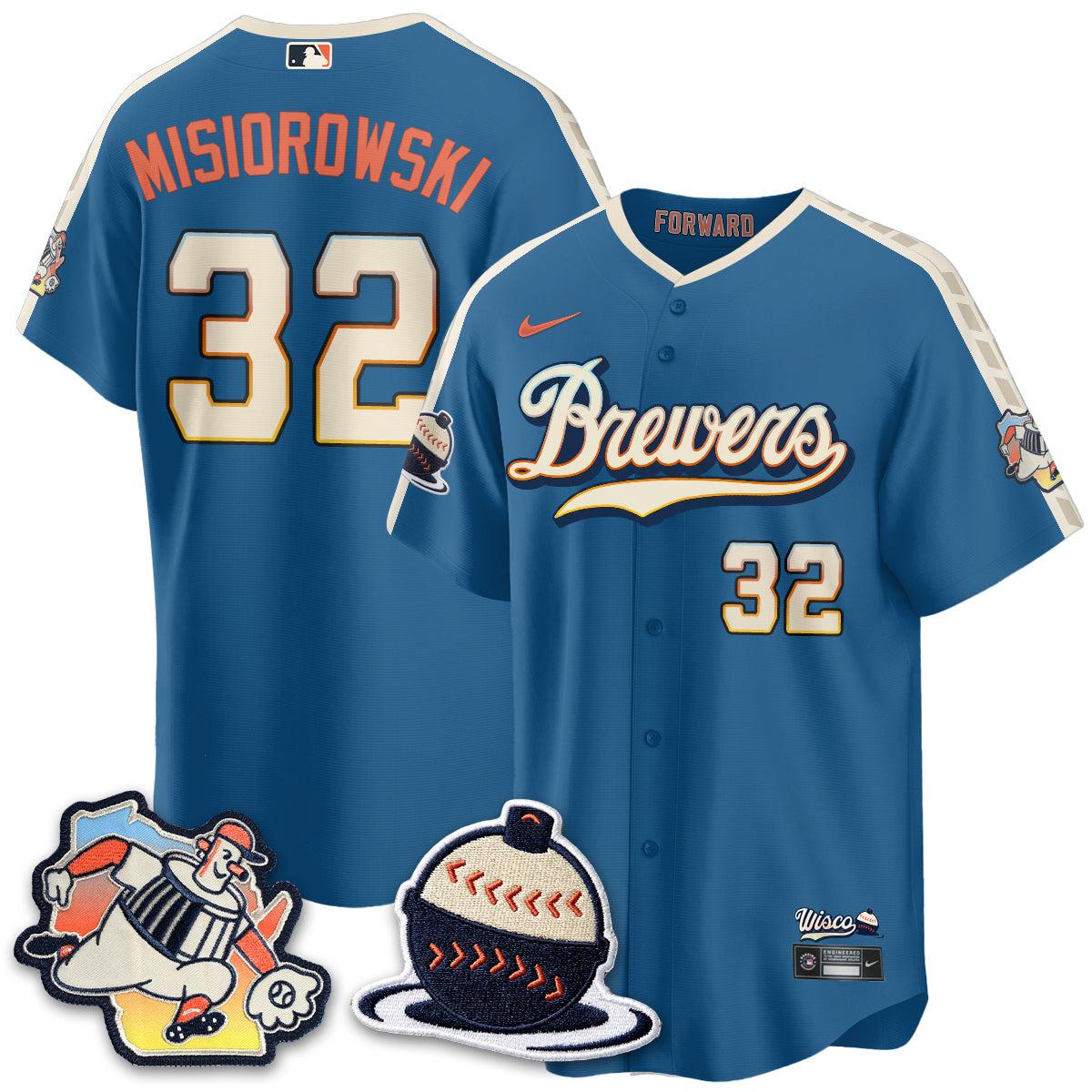 MIL 2026 Brewers City Connect Vapor Limited Jersey - Stitched