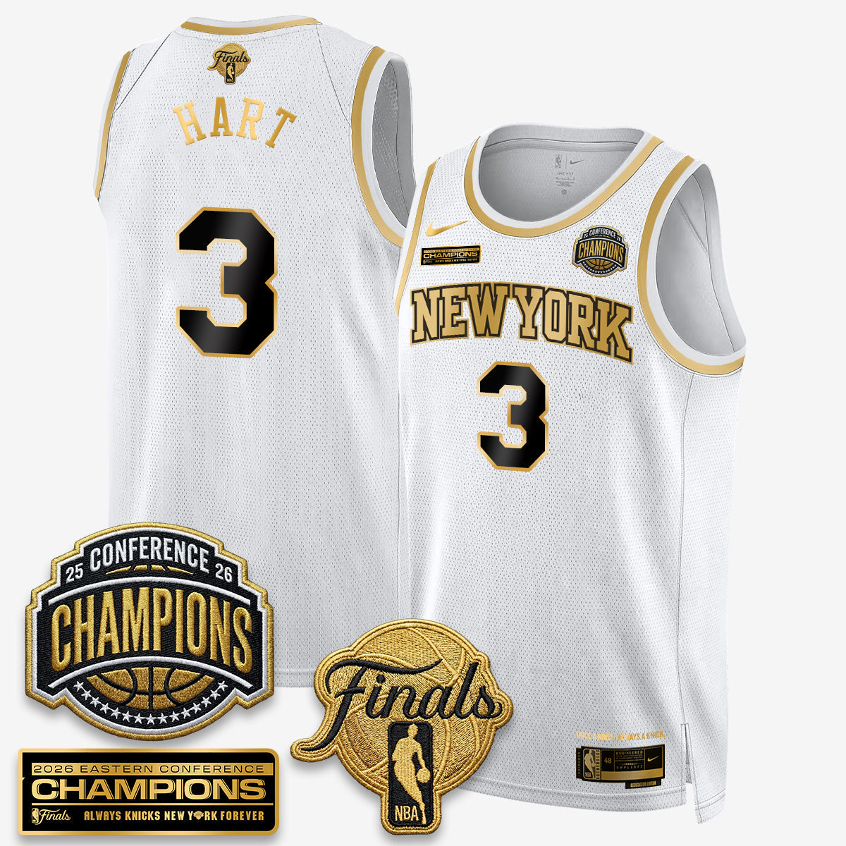 NYK 2026 Basketball  Eastern Conference Champions Vapor Special Edition Jersey - Stitched