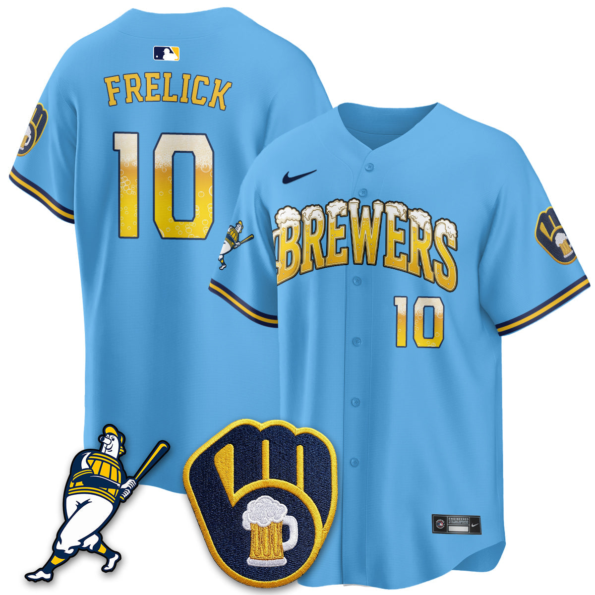 MIL "Pitcher & Pint" Edition Vapor Limited Jersey - Stitched
