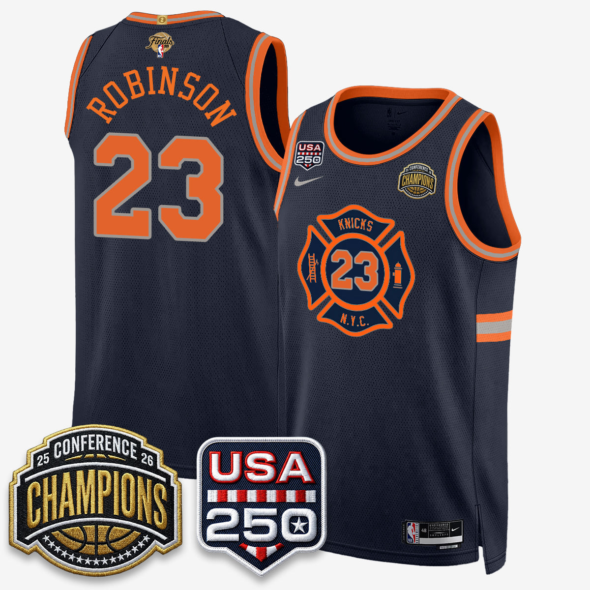 NYK 2026 Basketball  Eastern Conference Champions City Edition Jersey V2- Stitched