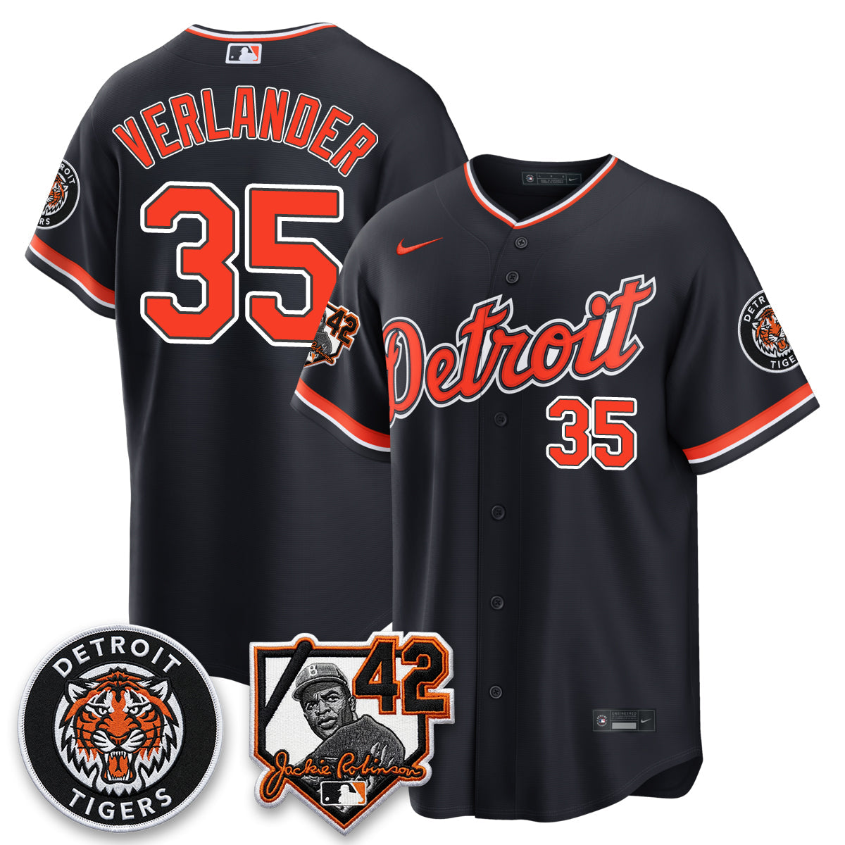 DET 2026 Jackie Robinson Day Vapor Limited Jersey - Stitched