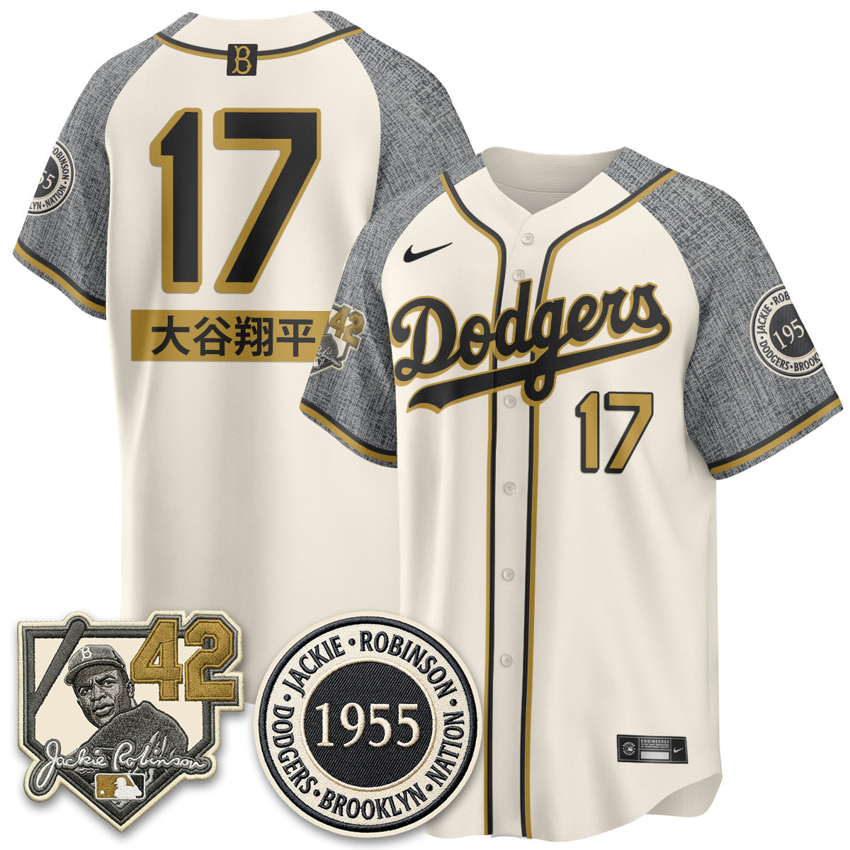 LAD 2026 New Era Jackie Robinson Vapor Limited Jersey -  Stitched