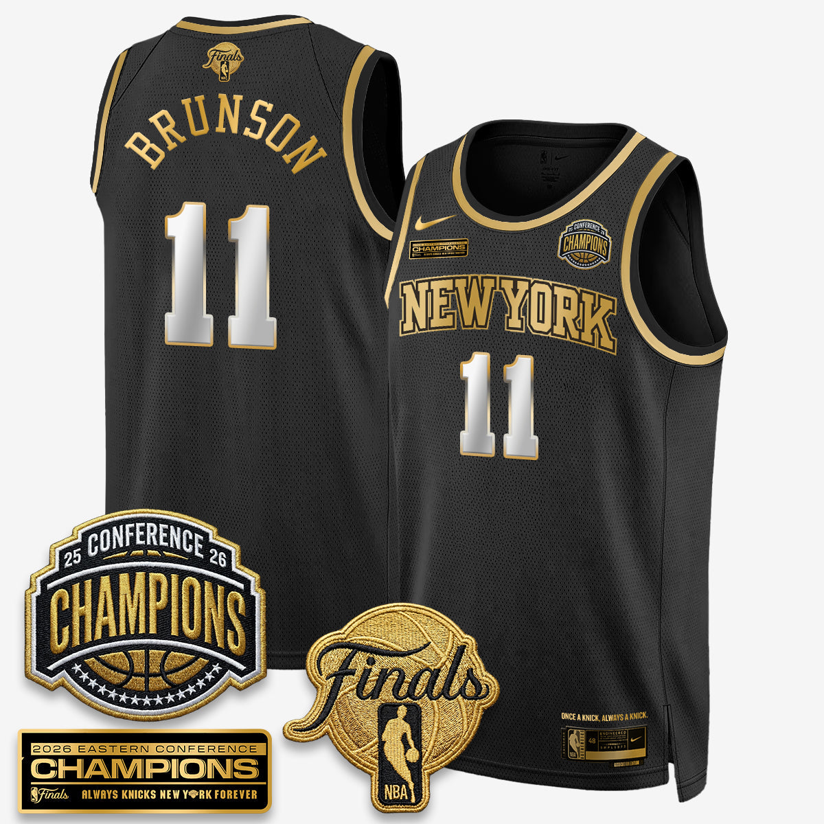 NYK 2026 Basketball  Eastern Conference Champions Vapor Special Edition Jersey - Stitched