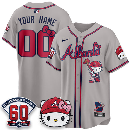 ATL x Meow KT 2026 Vapor Limited Custom Jersey - Stitched