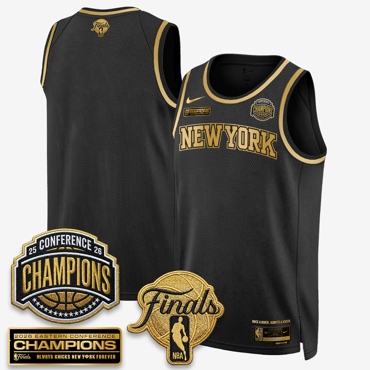 NYK 2026 Basketball  Eastern Conference Champions Vapor Special Edition Jersey - Stitched