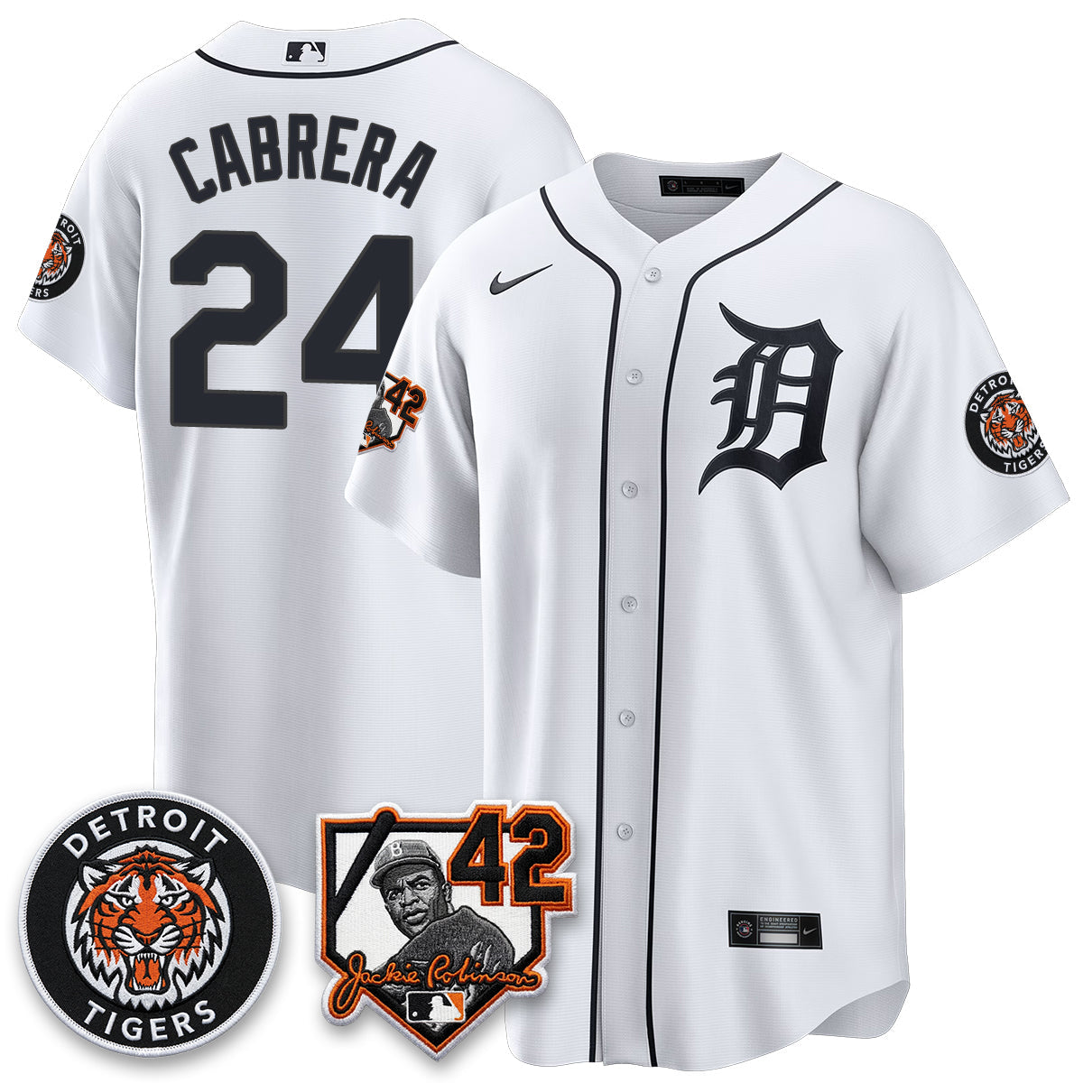 DET 2026 Jackie Robinson Day Vapor Limited Jersey - Stitched