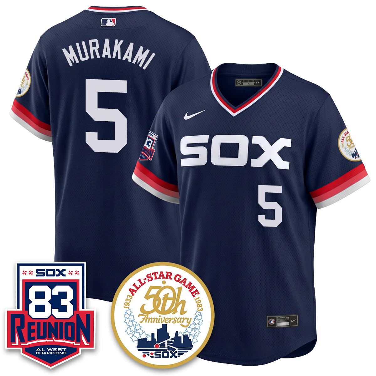 CWS Reunion All West Champions Vapor Jersey - Stitched