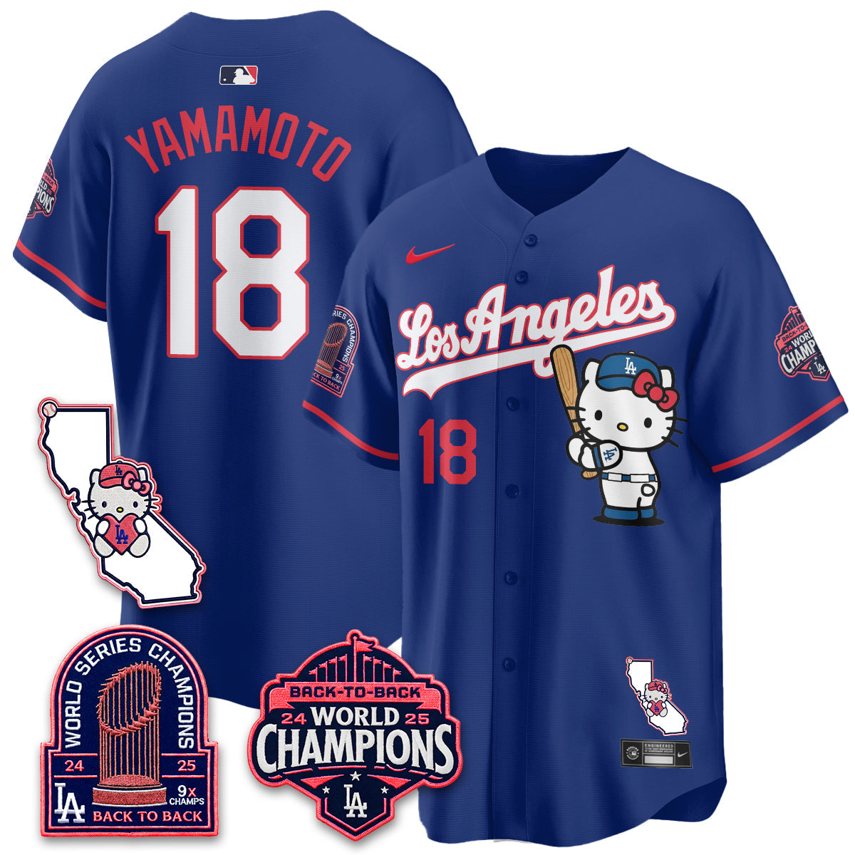 LAD x Meow KT 2026 Vapor Jersey - Stitched - V4
