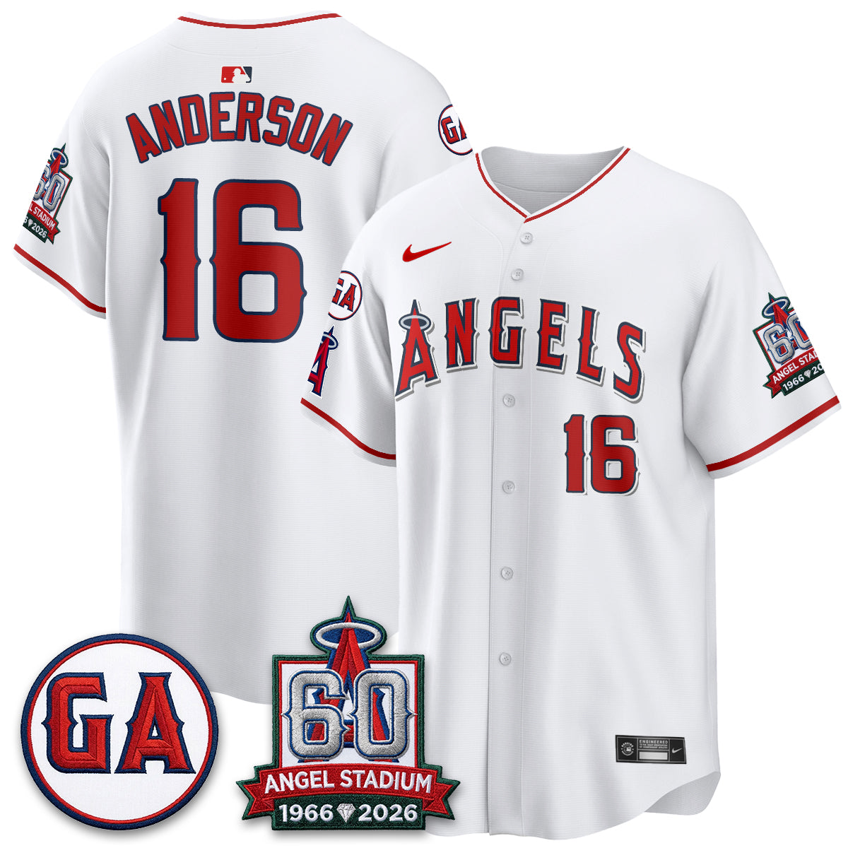 LAA 60th Anniversary Vapor Jersey - Stitched V3