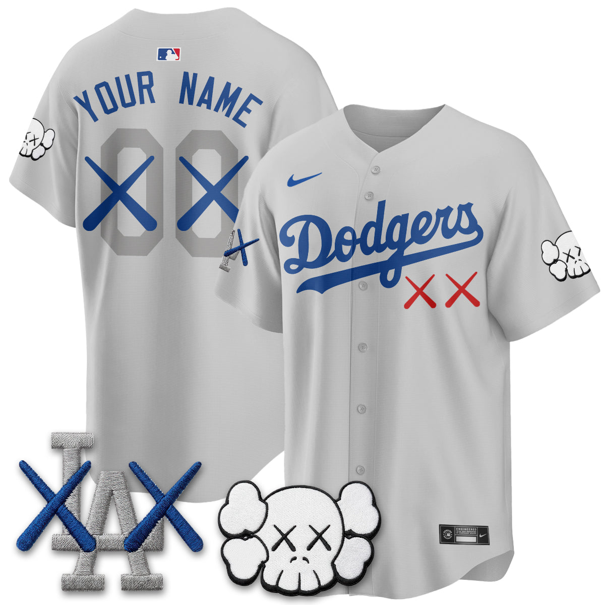 LAD x KAWS Edition Vapor Custom Jersey - Stitched