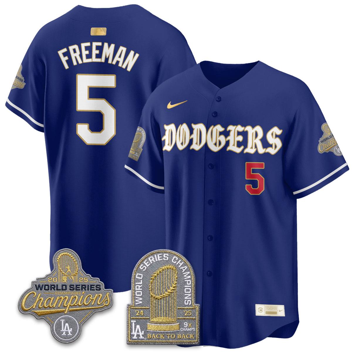LAD Vapor Limited Jersey - Back to Back 9x Champs - Stitched