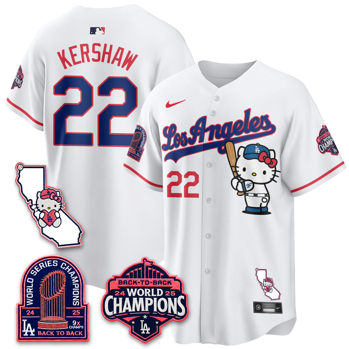 LAD x Meow KT 2026 Vapor Jersey - Stitched - V4