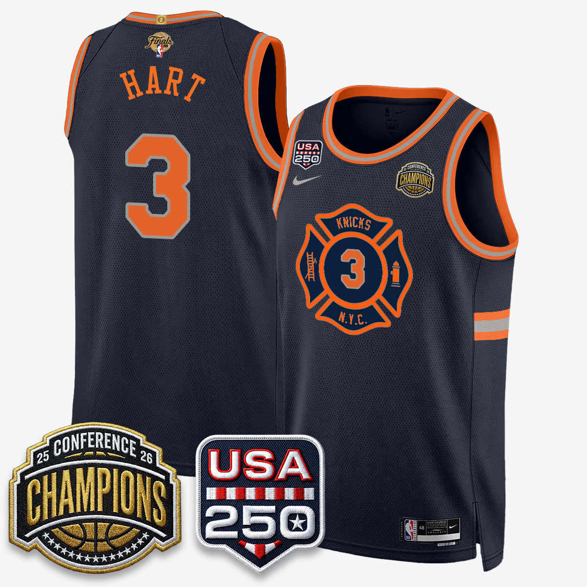 NYK 2026 Basketball  Eastern Conference Champions City Edition Jersey V2- Stitched