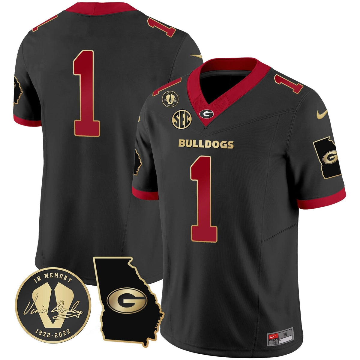 GB 2024 Vapor Jersey V3 - Georgia Map