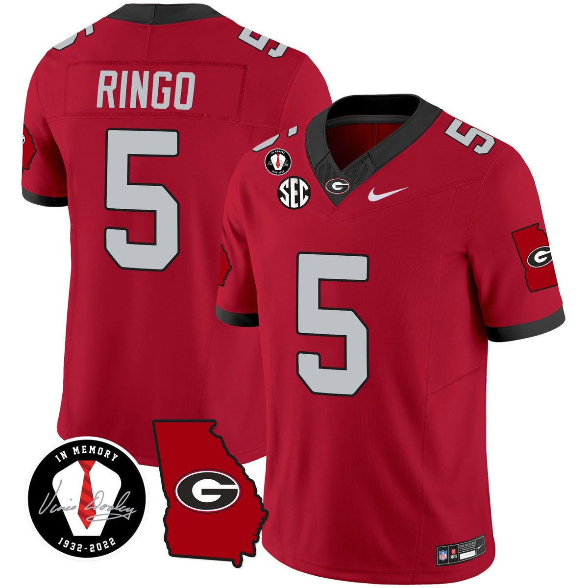 GB 2024 Vapor Jersey V3 - Georgia Map