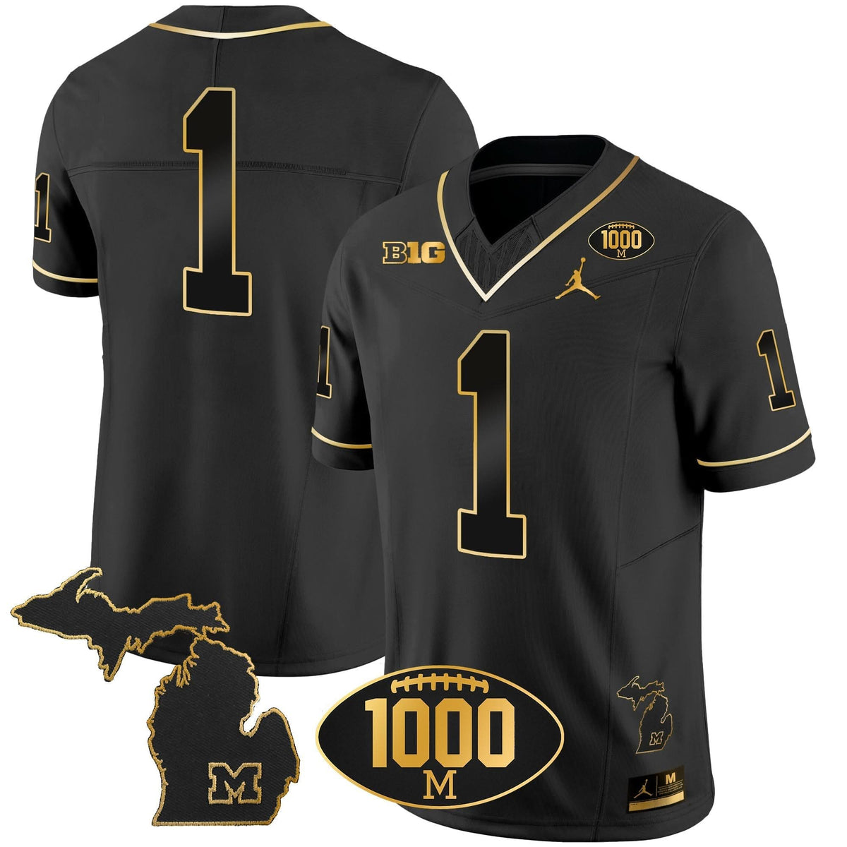 MW 1000 Wins Patch Gold Jersey V2