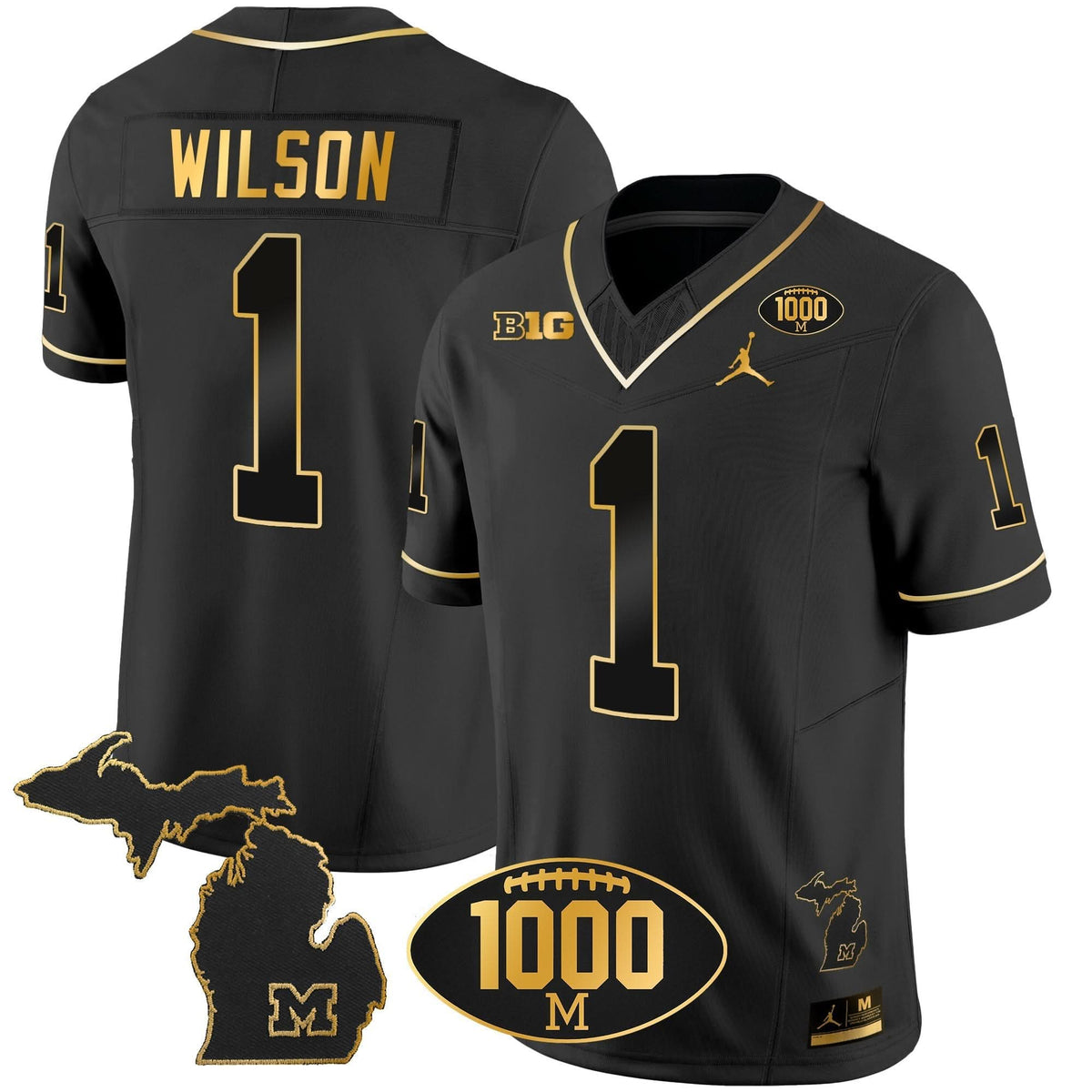MW 1000 Wins Patch Gold Jersey V2
