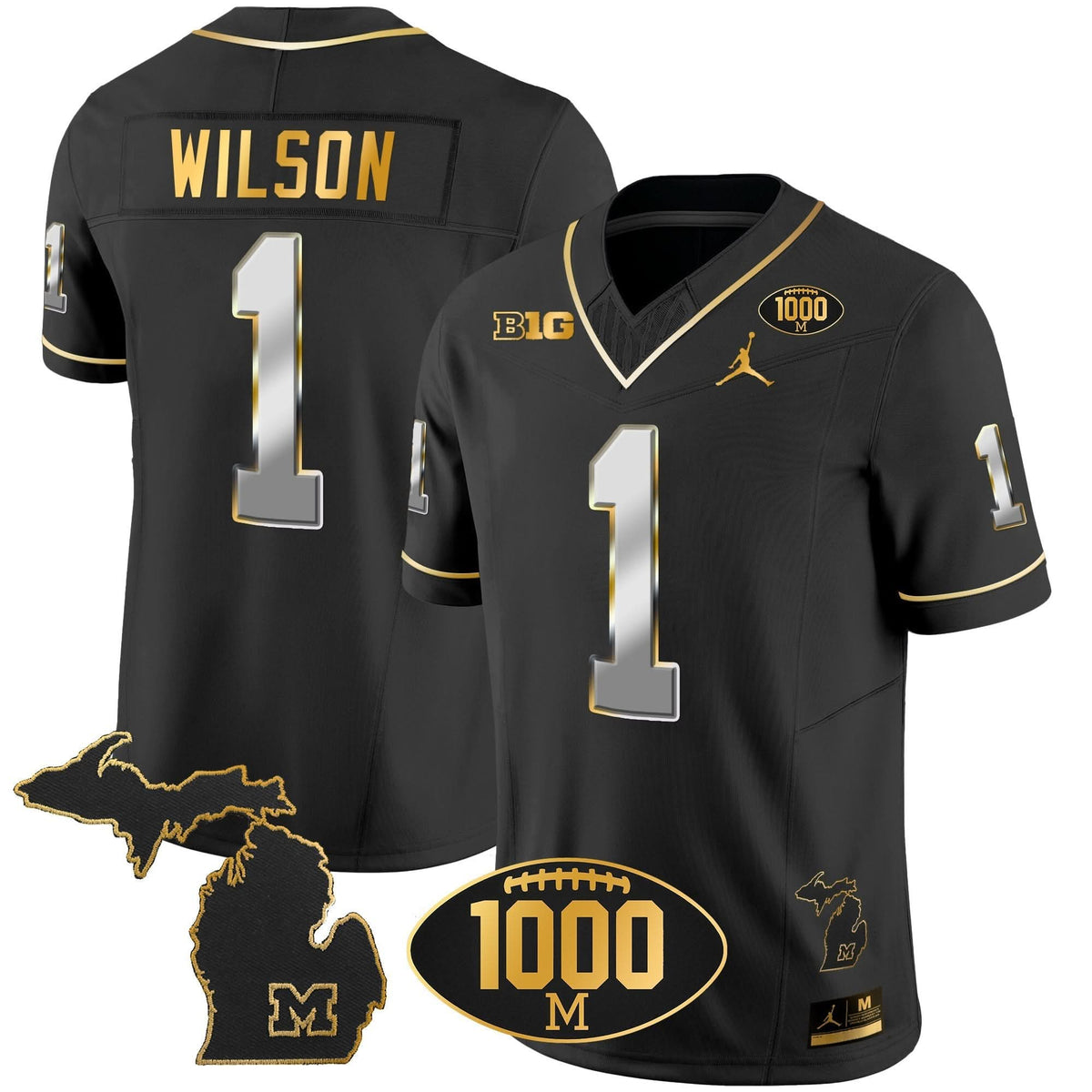 MW 1000 Wins Patch Gold Jersey V2