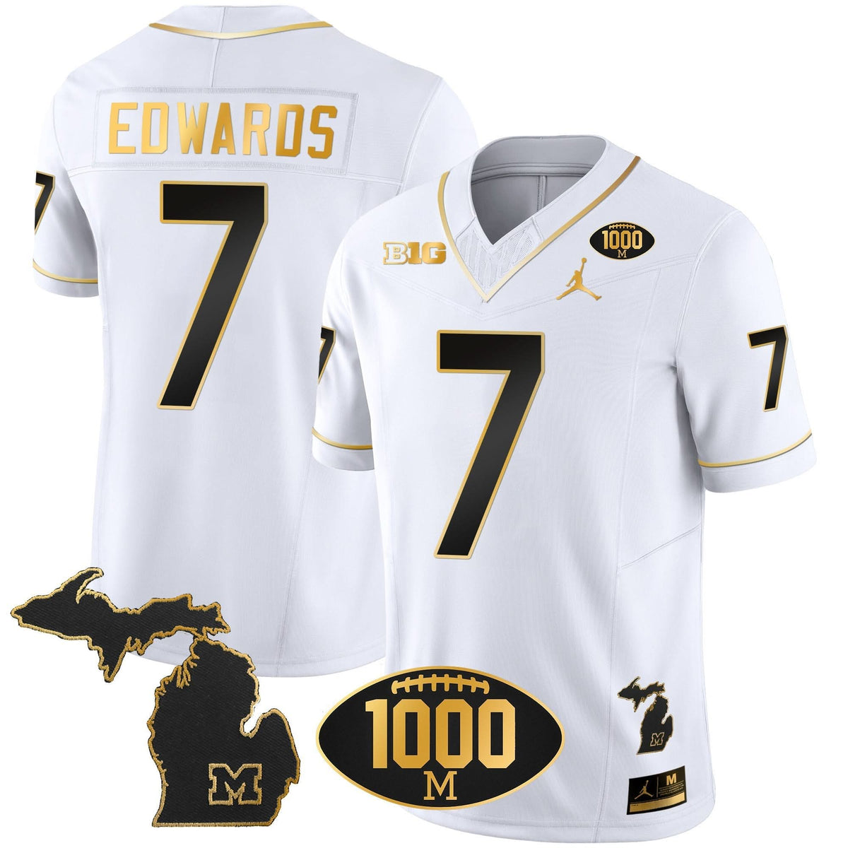 MW 1000 Wins Patch Gold Jersey V2