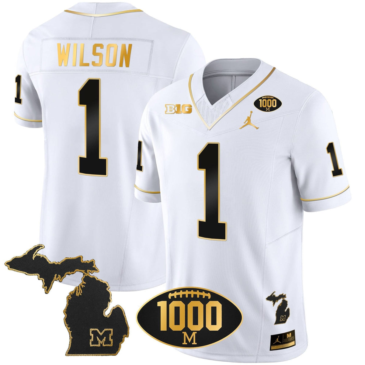 MW 1000 Wins Patch Gold Jersey V2