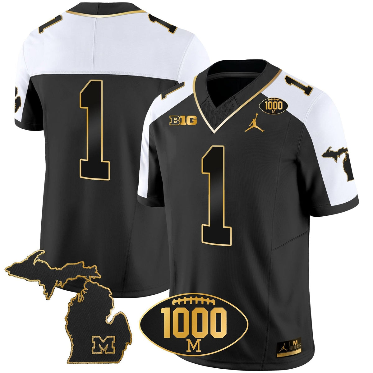 MW 1000 Wins Patch Gold Jersey V2