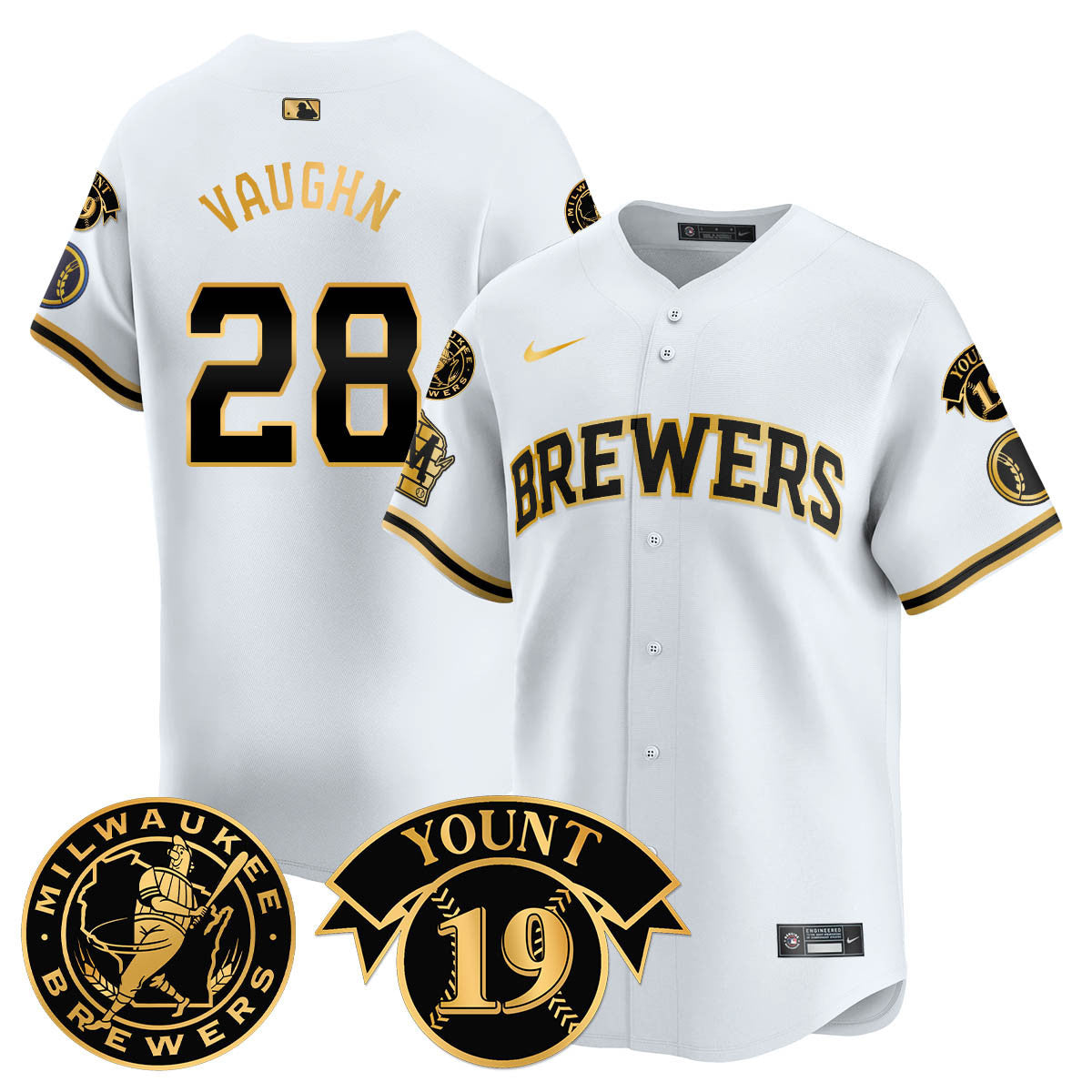 MB 2025 Limited Jersey - Robin Yount Patch - Stitched