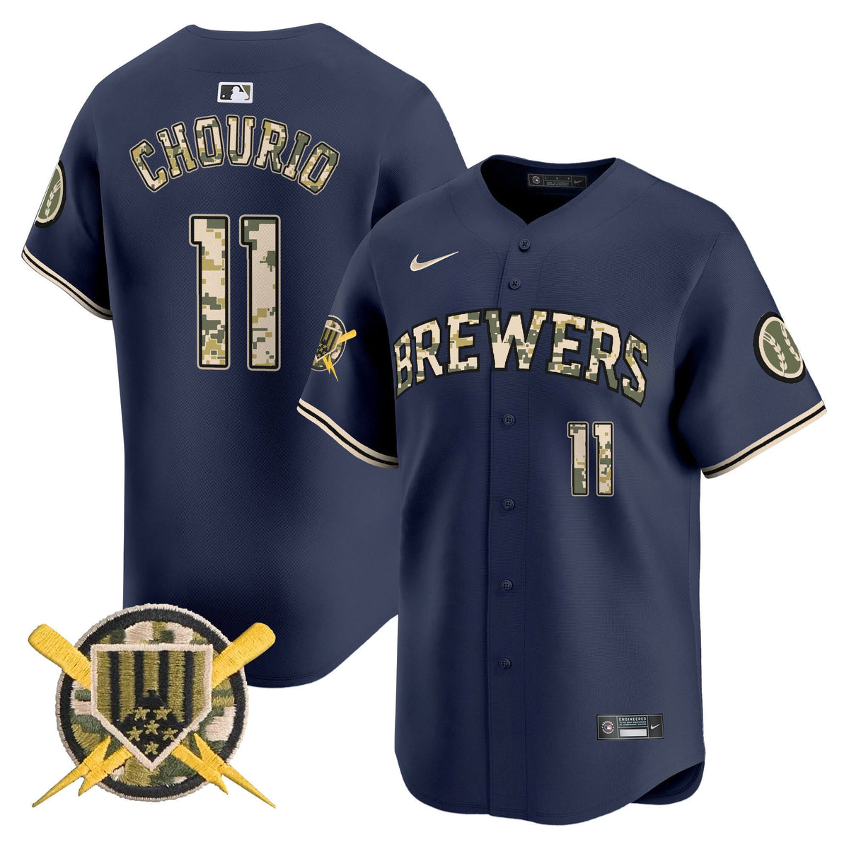 MIL Armed Forces Day Vapor Premier Limited Jersey - Stitched