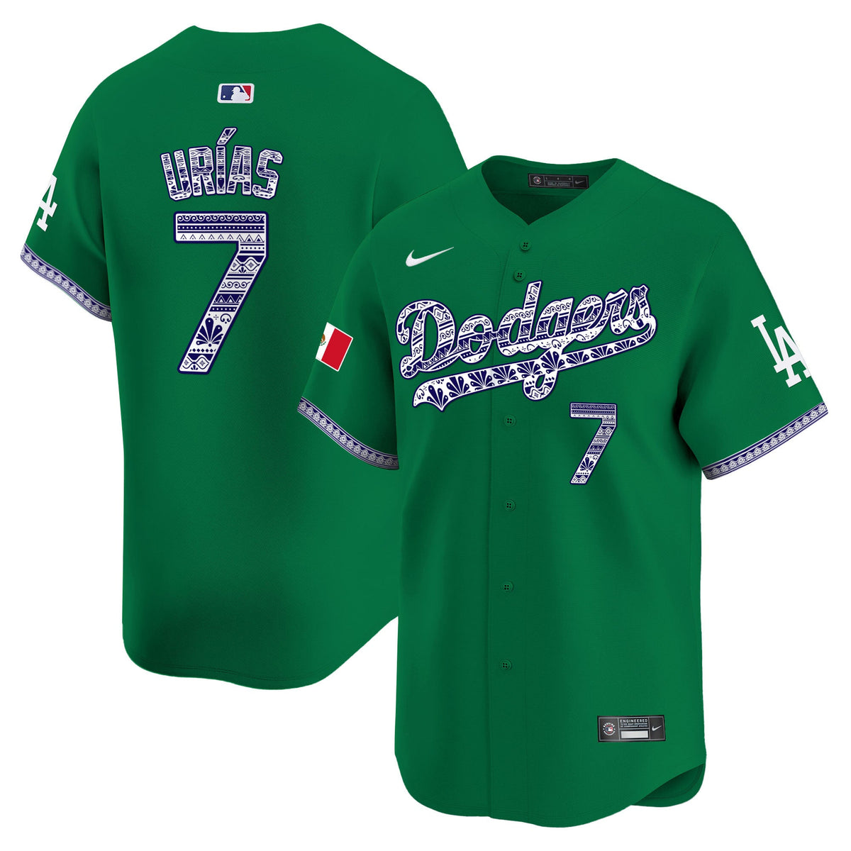 LAD Mexico Vapor Premier Limited Jersey V3 - Stitched