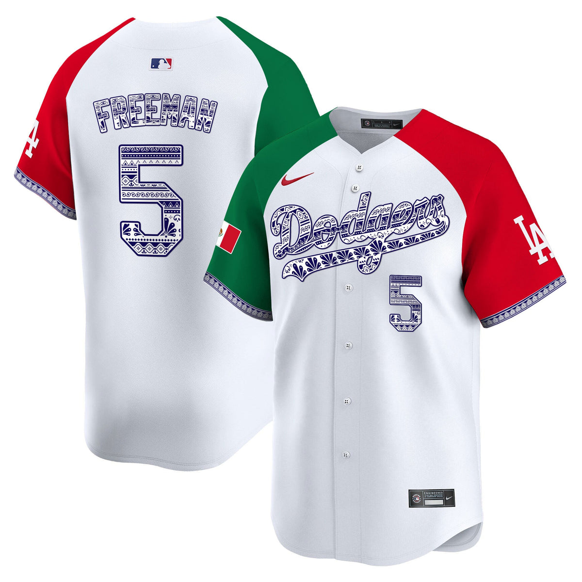 LAD Mexico Vapor Premier Limited Jersey V3 - Stitched