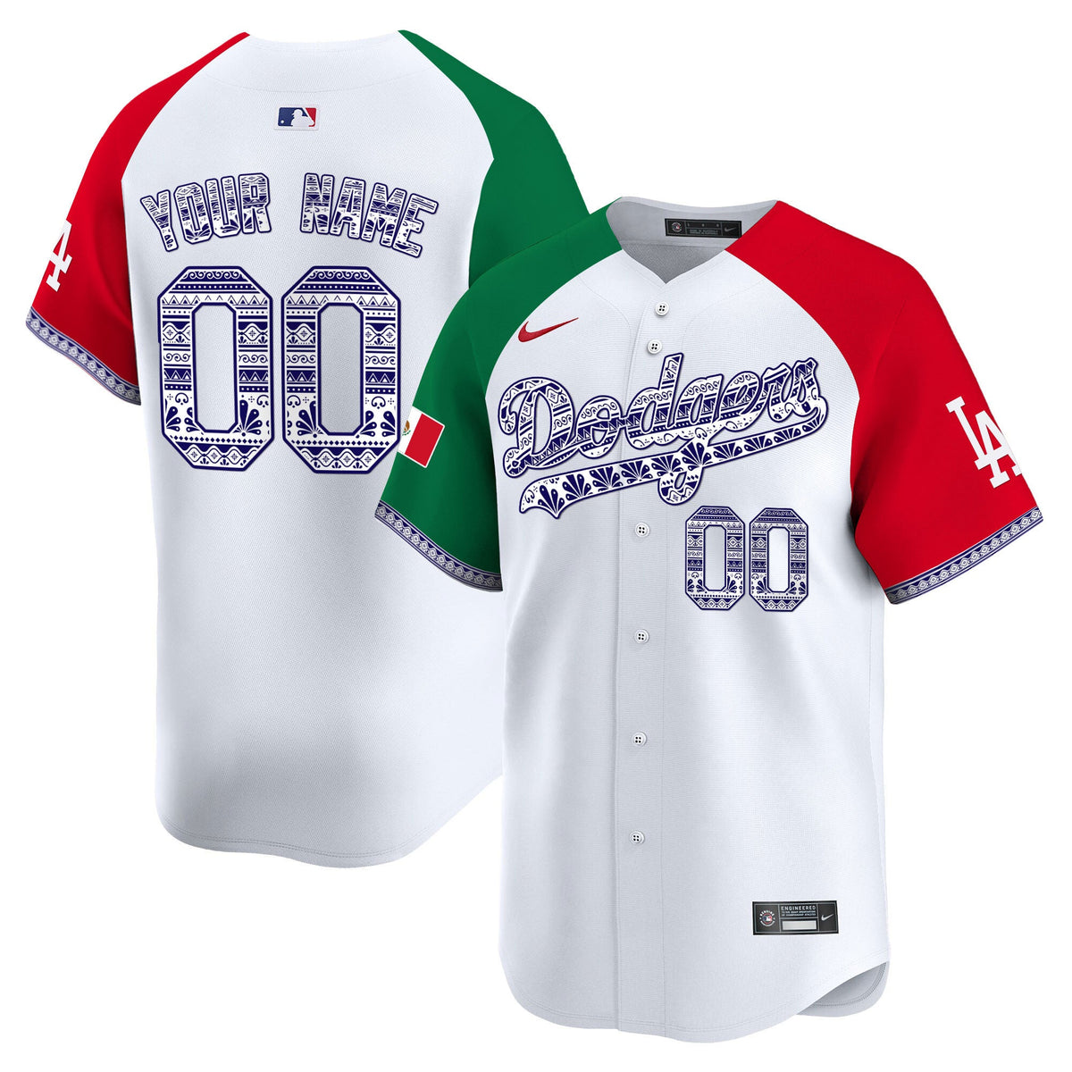 LAD Mexico Vapor Premier Limited Custom Jersey V3 - Stitched